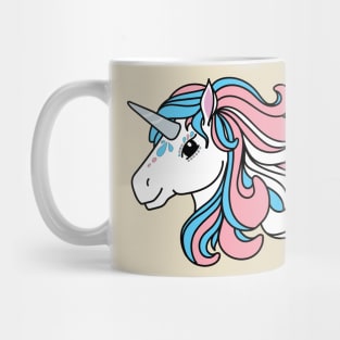 Rainbow Unicorn, Transgender Pride Mug